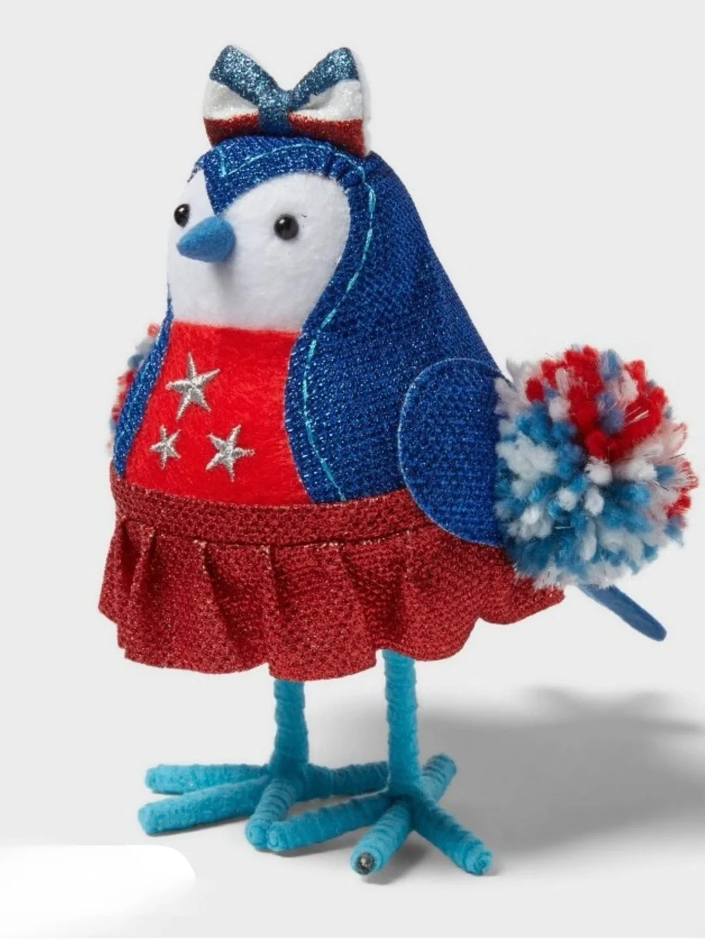 Target Sun Squad Featherly Friends Plush Bird STARLA Decor USA Patriotic Figure